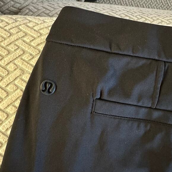 Lululemon Men’s Elastic Waist Black Pant Size Large Active Casual Lounge - Picture 5 of 6